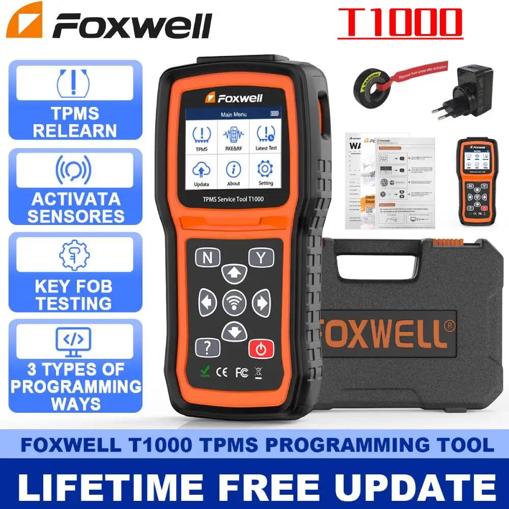 Foxwell T1000 ڵ TPMS Ÿ̾ з   , Ȱȭ н ׽ α׷ ͸ ý 